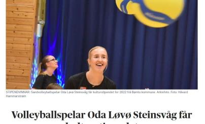 Kulturstipendet 2022 går til Oda Løvø Steinsvåg.