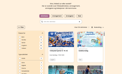 Lenkje til artikkel: Aktivitet for alle gjer det enklare å finna aktivitetar på Bømlo